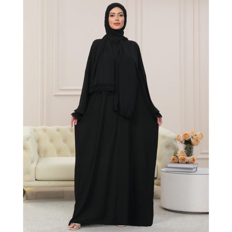 Prayer Dress - Black - Image 3
