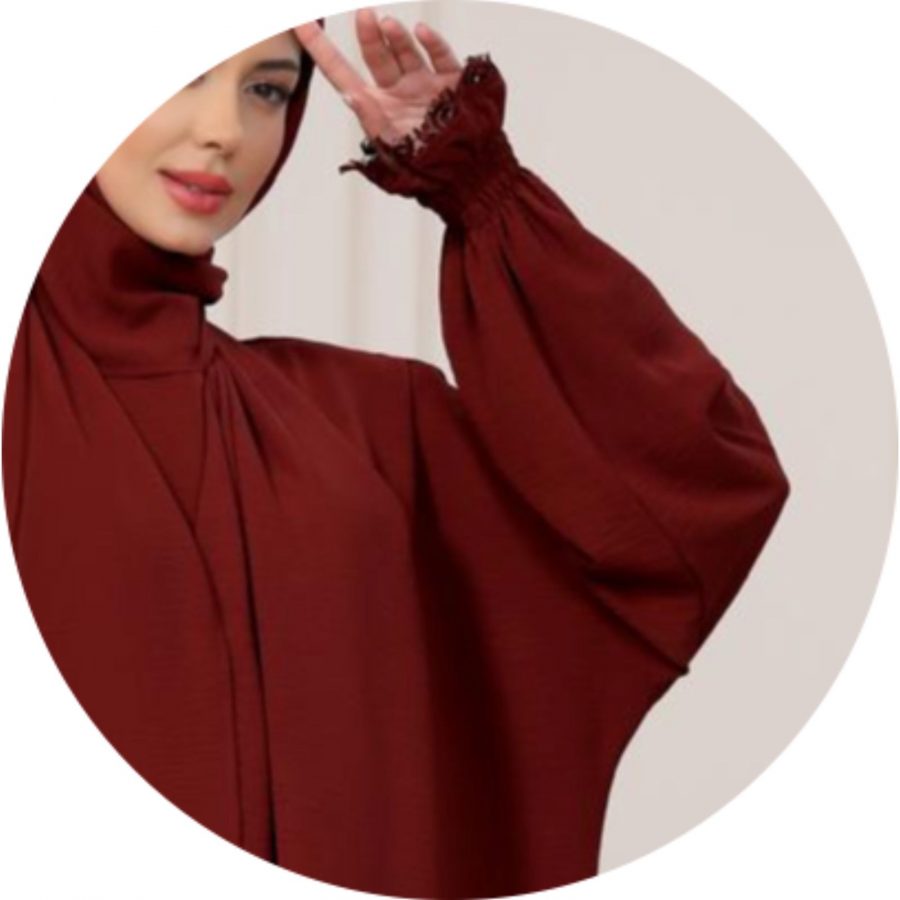 Prayer Dress - Red - Image 4