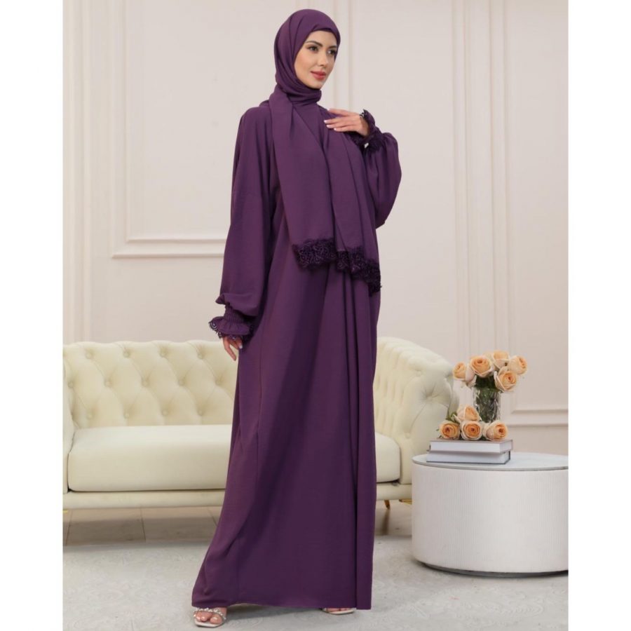 Prayer Dress - Purple - Image 2