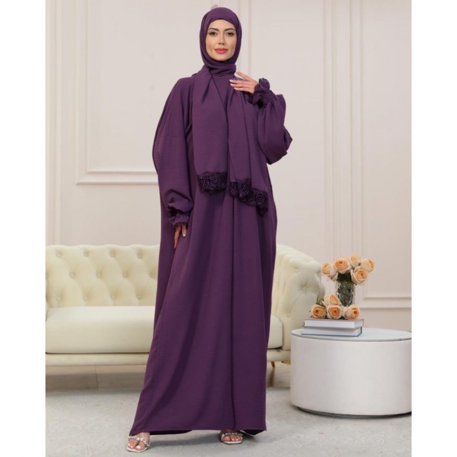 Prayer Dress - Purple - Image 4