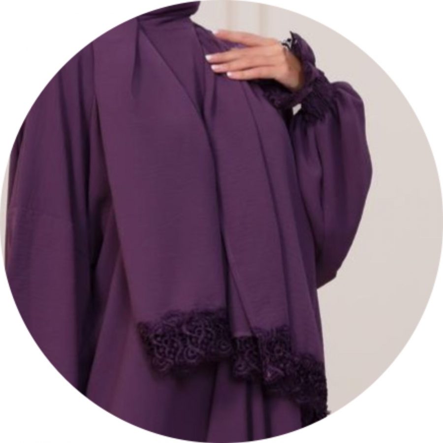 Prayer Dress - Purple - Image 5