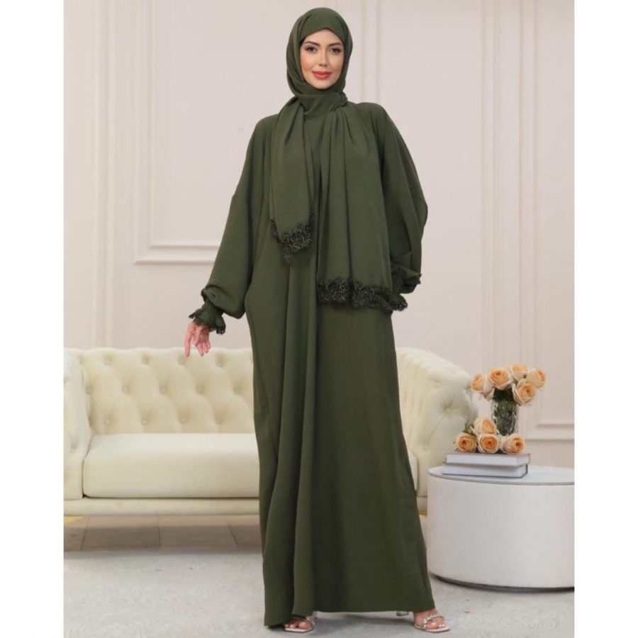 Prayer Dress - Green - Image 3