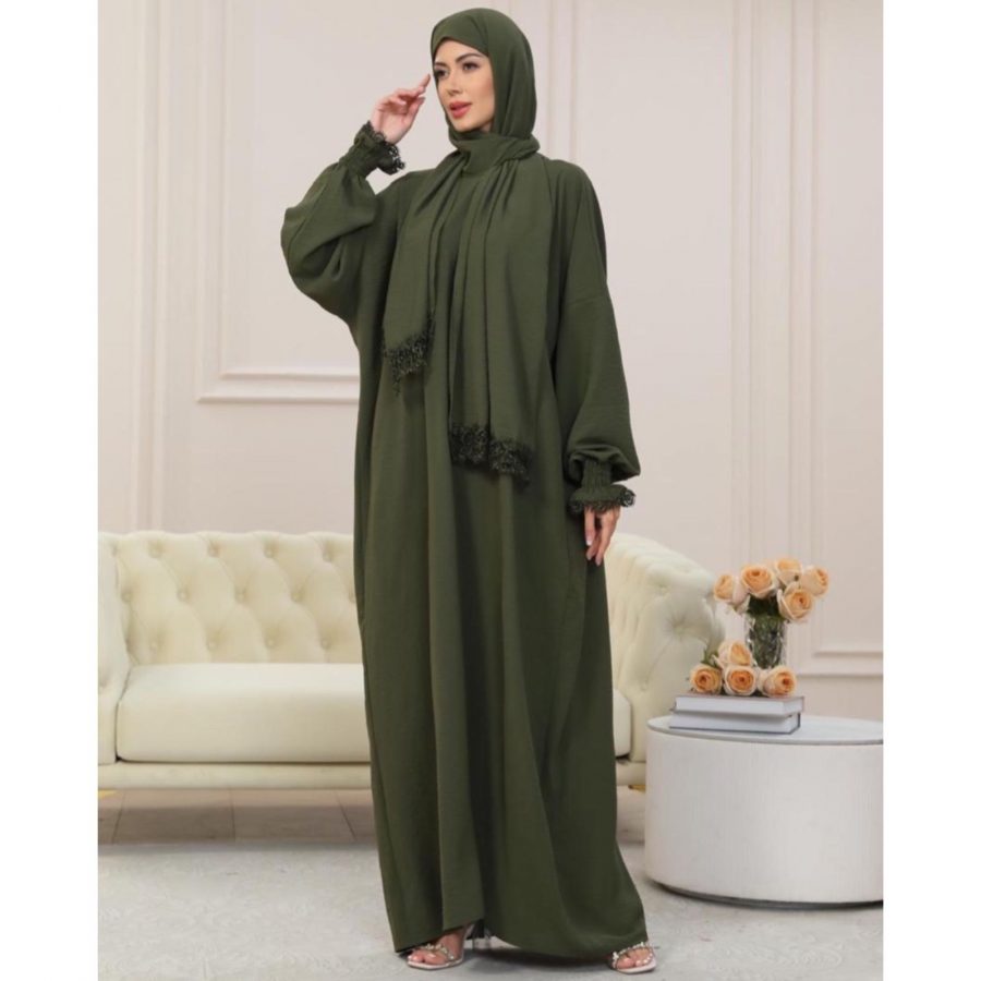 Prayer Dress - Green - Image 2
