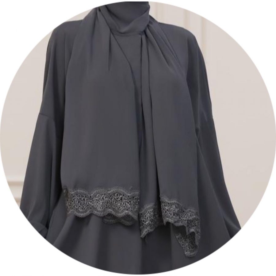 Prayer Dress - Gray - Image 4