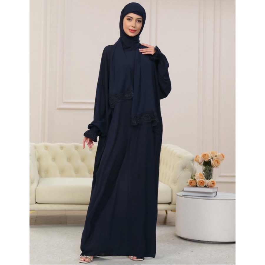 Prayer Dress - Navy